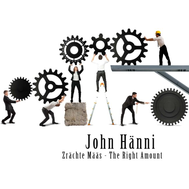 John Hänni - Zrächte Määs The Right Amount-min