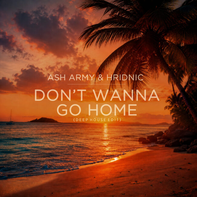 Ash Army, Hridnic - Don't Wanna Go Home (Deep House Edit)